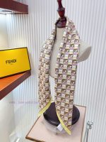 New Customers Only, Limit One. 18mm Double-sided Same Color Fendi's Latest Flagship Model With Polka Dot Logo 90 Silk Square S 94at5zyu - Image 8