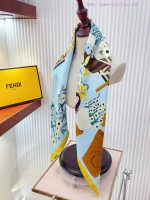 New Customers Only, Limit One. 18mm Double-sided Same Color Fendi's Latest Flagship Silk Square Scarf 💟  A Perfect Match For B 2wlfm4bw - Image 6