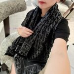 New Customers Only, Limit One. 😈 Dior Shawl ❤️ Classic Handkerchief Letters 👍 Paired With The Luxurious Texture Of Silk Wool B qx0su3ph