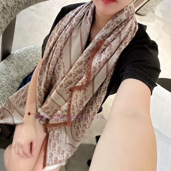 New Customers Only, Limit One. 😈 Dior Shawl ❤️ Classic Handkerchief Letters 👍 Paired With The Luxurious Texture Of Silk Wool B y7prp0xz