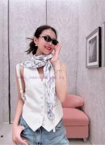 New Customers Only, Limit One. The New 2026 Dior Floral Collection Features A Square Scarf Adorned With Christian Print [lips] drauiau8 - Image 2