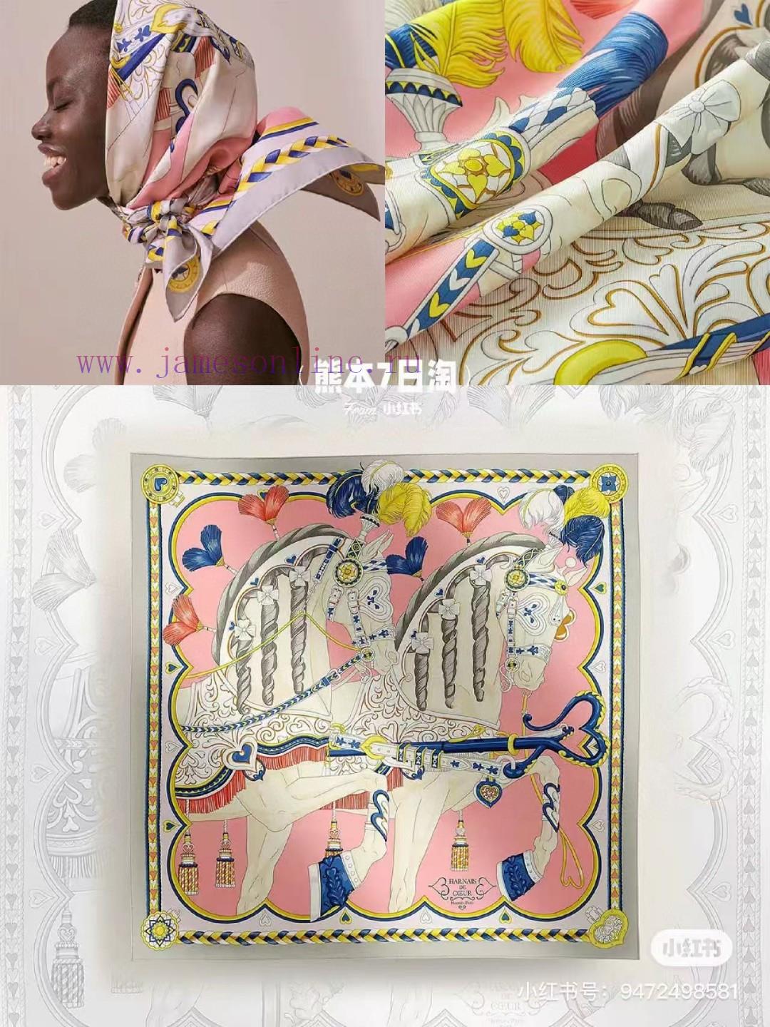zpr2yis4tpt.jpg New Customers Only, Limit One. Sweet Saddle 90 Square TowelHand Rolled Twill Silk Square Scarf Made Of 100% Mulberry SilkThis l917rh6g - Image 1