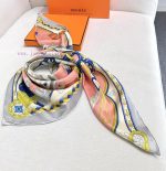 New Customers Only, Limit One. Sweet Saddle 90 Square TowelHand Rolled Twill Silk Square Scarf Made Of 100% Mulberry SilkThis l917rh6g - Image 6