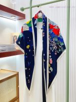 New Customers Only, Limit One. Thickened Double-sided Same Color New 💏 Top Hermes Lightweight Floral Clothing Large Triangular ywppv87c - Image 3