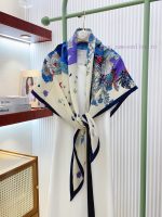 New Customers Only, Limit One. Thickened Double-sided Same Color New 💏 Top Hermes Lightweight Floral Clothing Large Triangular 6jlrjopl - Image 9