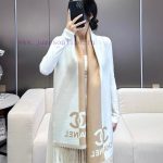 New Customers Only, Limit One. New "Double Sided Color Blocked Jacquard"Size184x34cm (excluding Tassels)Visually It Is A Popul 0vdlsbgd