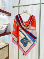 New Customers Only, Limit One. Thickened Silk Wool Style Double-sided And Same Color Newly Added 💏 Top Hermes CLAC Large Trian dytre6f2 - Image 9