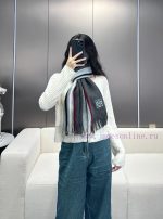 New Customers Only, Limit One. New Unisex Design 100% Pure Wool LOEWE High-end Cashmere Knitted Scarf Can Be Formal Or Casual 3zqicqe7 - Image 4