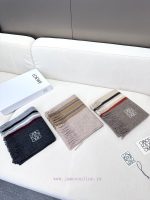 New Customers Only, Limit One. New Unisex Design 100% Pure Wool LOEWE High-end Cashmere Knitted Scarf Can Be Formal Or Casual 3zqicqe7 - Image 5