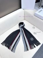 New Customers Only, Limit One. New Unisex Design 100% Pure Wool LOEWE High-end Cashmere Knitted Scarf Can Be Formal Or Casual 3zqicqe7 - Image 8