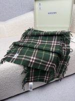 New Customers Only, Limit One. B Home 𝐁𝐮𝐫𝐛𝐞𝐫𝐫𝐲 "plaid Tassel Scarf" | Jin Jing Same Style𝐒𝐢𝐳𝐞 155x30cm 100% WoolFashionable An e8b6hj9w - Image 9