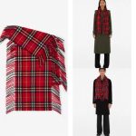 New Customers Only, Limit One. B Home 𝐁𝐮𝐫𝐛𝐞𝐫𝐫𝐲 "plaid Tassel Scarf" | Jin Jing Same Style𝐒𝐢𝐳𝐞 155x30cm 100% WoolFashionable An q4te3ryq - Image 2