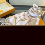 New Customers Only, Limit One. This Year's Hottest Pink And White Scarf Is The LV Essential Scarf Which Focuses On Big Element kf4g14v7 - Image 5