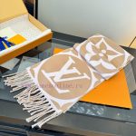 New Customers Only, Limit One. This Year's Hottest Pink And White Scarf Is The LV Essential Scarf Which Focuses On Big Element kf4g14v7 - Image 8