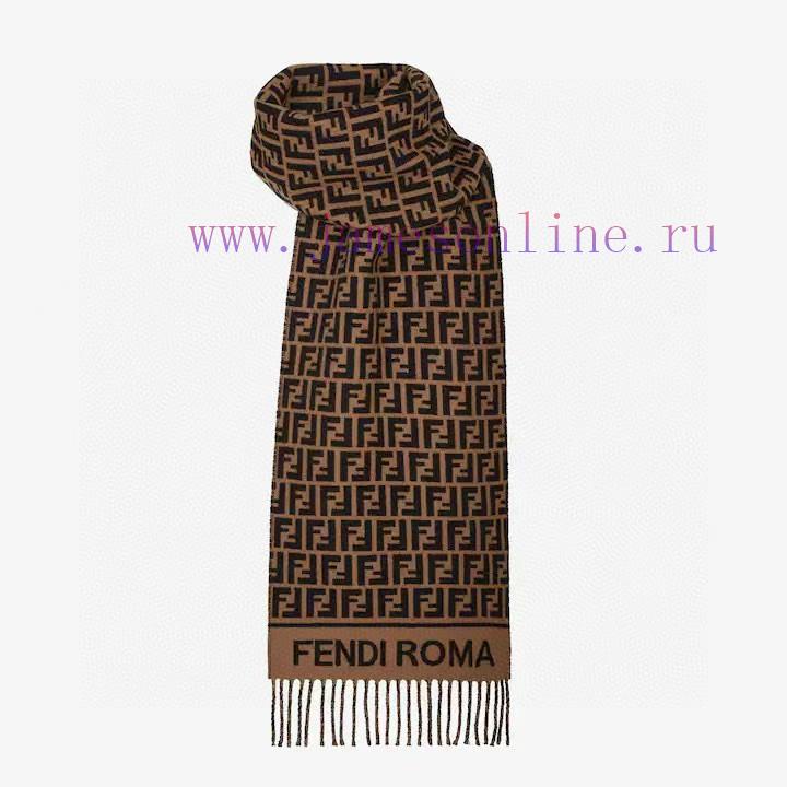 3zf4dv3hysu.jpg New Customers Only, Limit One. FEN/DIFF Logo Wool Fringe Long Scarf Official Website Updated Synchronously Blended Jacquard We qmutsjjj - Image 1