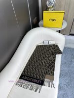 New Customers Only, Limit One. FEN/DIFF Logo Wool Fringe Long Scarf Official Website Updated Synchronously Blended Jacquard We qmutsjjj - Image 7