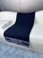 New Customers Only, Limit One. Dior's Latest Color Oblique Printed Scarf Reinterprets The Classic Dior Logo Highlighting A Mod een4d6eh - Image 6