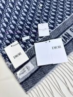New Customers Only, Limit One. Dior's Latest Color Oblique Printed Scarf Reinterprets The Classic Dior Logo Highlighting A Mod een4d6eh - Image 9