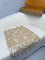New Customers Only, Limit One. Louis Vuitton's New Color ❗ New Product With Louis Vuitton Logo - Double Sided Wool Scarf 180 * qui23xyx - Image 4