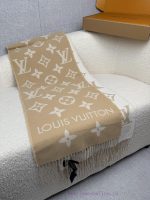 New Customers Only, Limit One. Louis Vuitton's New Color ❗ New Product With Louis Vuitton Logo - Double Sided Wool Scarf 180 * qui23xyx - Image 5