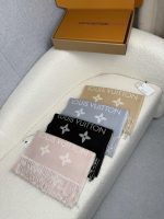 New Customers Only, Limit One. Louis Vuitton's New Color ❗ New Product With Louis Vuitton Logo - Double Sided Wool Scarf 180 * 7u91plcu - Image 3