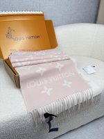 New Customers Only, Limit One. Louis Vuitton's New Color ❗ New Product With Louis Vuitton Logo - Double Sided Wool Scarf 180 * 7u91plcu - Image 10