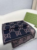 New Customers Only, Limit One. GucciGu's Autumn And Winter Collection Features A Stylish And Retro GG Gucci Double-sided Wool eb80qy2g - Image 7