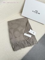 New Customers Only, Limit One. The Classic C Logo Double-sided Shawl Of Coach By Coach Is Also So Beautiful Not Only In Terms esunrdf2 - Image 3