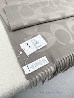 New Customers Only, Limit One. The Classic C Logo Double-sided Shawl Of Coach By Coach Is Also So Beautiful Not Only In Terms esunrdf2 - Image 8