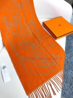 New Customers Only, Limit One. The New Herm è S Scarf Features Delicate Contrasting Jacquard Weaving Presenting The Entrelacs w4t5dfxe - Image 9