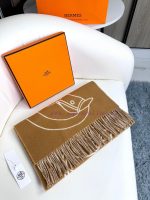 New Customers Only, Limit One. The New Herm è S Scarf Features Delicate Contrasting Jacquard Weaving Presenting The Entrelacs xh5kt3vr - Image 5