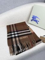 New Customers Only, Limit One. B's Color Blocked Plaid Scarf Has A Contrasting Plaid Fabric And Wool Size Of 30 * 168. It Is A ra3u6lz1 - Image 4