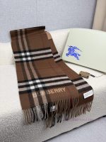 New Customers Only, Limit One. B's Color Blocked Plaid Scarf Has A Contrasting Plaid Fabric And Wool Size Of 30 * 168. It Is A ra3u6lz1 - Image 6