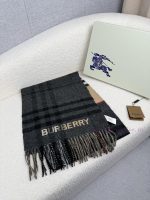 New Customers Only, Limit One. B's Color Blocked Plaid Scarf Has A Contrasting Plaid Fabric And Wool Size Of 30 * 168. It Is A znjqvx3t - Image 5