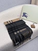New Customers Only, Limit One. B's Color Blocked Plaid Scarf Has A Contrasting Plaid Fabric And Wool Size Of 30 * 168. It Is A znjqvx3t - Image 6