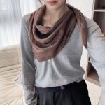 New Customers Only, Limit One. MonclerOGRAM CONFIDENTIAL Handkerchief18mm Premium Silk Double-sided Same Color ScarfThe Moncle h6dvhvnv