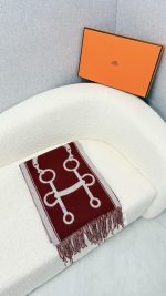 New Customers Only, Limit One. Hermes' New Key Style Double-sided Wool Scarf Is Highly Praised And Kept For Yourself. It Is A n8ia33mu - Image 4