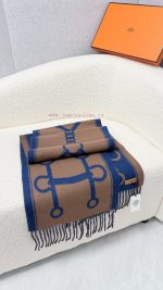 New Customers Only, Limit One. Hermes' New Key Style Double-sided Wool Scarf Is Highly Praised And Kept For Yourself. It Is A ne390uh3 - Image 7