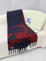 New Customers Only, Limit One. B's New Warhorse Double-sided Thick Tassel Scarf Has A Contrasting Plaid Size Of 30 * 168 Which mhpp420f - Image 6