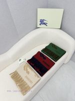 New Customers Only, Limit One. B's New Warhorse Double-sided Thick Tassel Scarf Has A Contrasting Plaid Size Of 30 * 168 Which m7hy0bc0 - Image 3