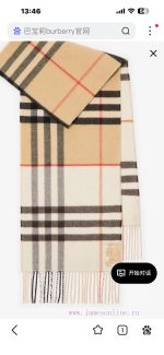 New Customers Only, Limit One. B's New Warhorse Color Blocked Plaid Wool Scarf Has A Contrasting Plaid Size Of 30 * 168 Which bye7aef7 - Image 2
