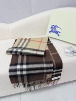 New Customers Only, Limit One. B's New Warhorse Color Blocked Plaid Wool Scarf Has A Contrasting Plaid Size Of 30 * 168 Which cfriac7s - Image 6