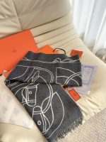 New Customers Only, Limit One. The New Herm è S Scarf Features Delicate Contrasting Jacquard Weaving Presenting The Entrelacs 581ngaly - Image 6