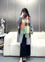 New Customers Only, Limit One. Hot Selling Product Arrives ACNE New Alpaca Wool ➕ Mahe Hair Rainbow Scarf Stockholm's Warm Col gcy5rwkm - Image 3