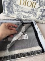 New Customers Only, Limit One. Dior Has A Great Texture And An Amazing Small Shawl~It Has A Huge NB Feel Fluffy And Soft Luxur fjekblgt - Image 5