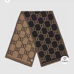 New Customers Only, Limit One. Gucci Style LettersFabric Wool Size 47 * 180Wool And Silk Scarf Decorated With Oversized Design lwe0j2qo