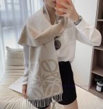 New Customers Only, Limit One. New Style ✨💕 Synchronize LOEWE | Double Sided Color Blocked WoolThe Color Scheme Of Pinduotuo A juvdb1m7 - Image 2