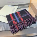 New Customers Only, Limit One. Burberry ScarfDouble Sided Wool Scarf Double-sided Dual-use Design Decorated With Burberry Stri dtslrhwa - Image 7