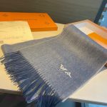 New Customers Only, Limit One. Louis Vuitton Embroidered Wool Scarf: Highly Praised And Kept A Rare High-end Men's Family Styl lg56596t - Image 6