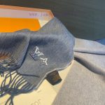New Customers Only, Limit One. Louis Vuitton Embroidered Wool Scarf: Highly Praised And Kept A Rare High-end Men's Family Styl lg56596t - Image 7